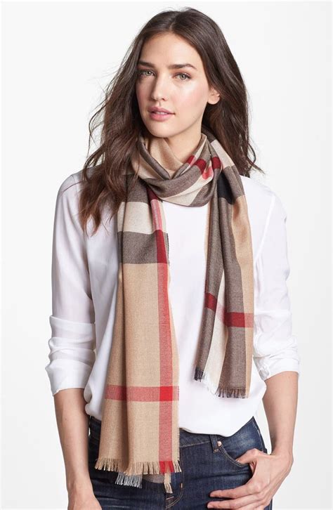 burberry women's nordstrom|Nordstrom Burberry scarves for women.